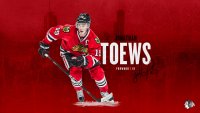 Chcicago Blackhawks Jonathan Toews with Chicago Buildings Background.jpg