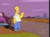 Homer Bye GIF - Homer Bye Good Bye - Discover & Share GIFs.gif