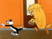 Run Looney Tunes GIF - Run Looney Tunes Sylvester - Discover & Share GIFs.gif