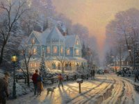 A Holiday Gathering - Limited Edition Canvas - Thomas Kinkade Studios.jpeg