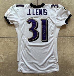 Jamal Lewis Game Worn Jersey