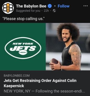 babylon bee colin kaepernick.jpg