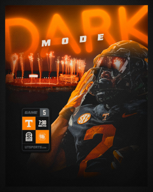 Vols activate Dark Mode against South Carolina