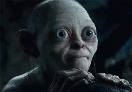 Gollum Waiting GIF - Gollum Waiting Suspicious - Discover & Share GIFs.gif