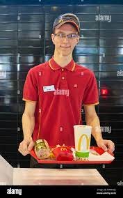 Mcdonald worker hi-res stock photography and images - Alamy