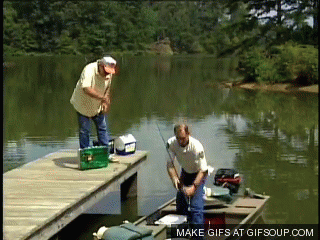 Fishing Fails GIF - Find & Share on GIPHY.gif