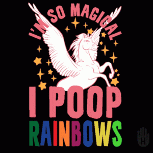 Unicorn Amazing GIF - Unicorn Amazing I Poop Rainbows - Discover & Share GIFs.gif