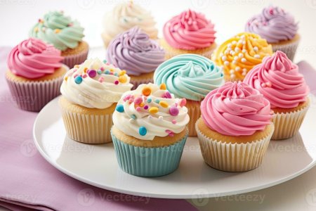 cupcakes-with-colorful-frosting-on-white-plate-closeup-delight-in-a-collection-of-beautifully-...jpg