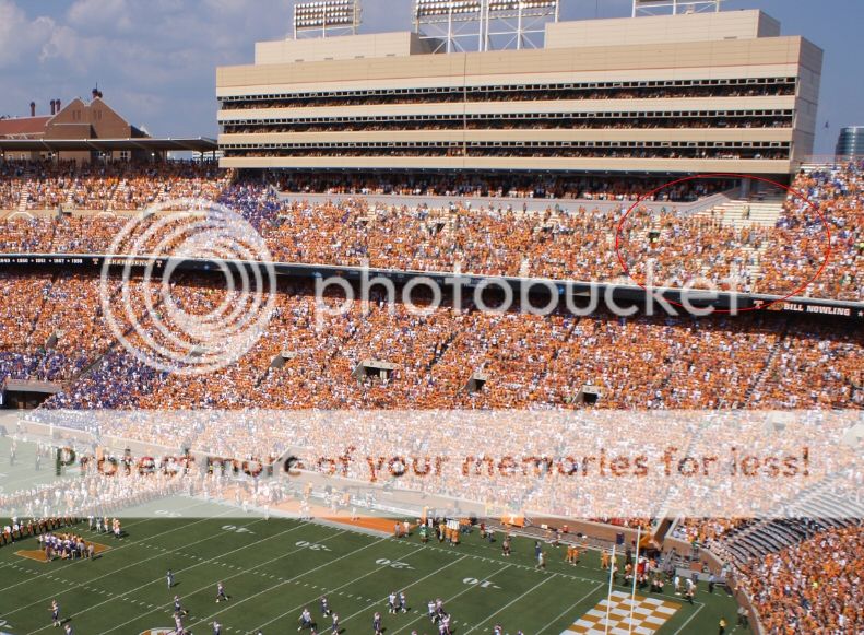 Tennessee Volunteers Bleacher Cushion