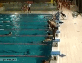 Man-Gracefully-Belly-Flops-Into-The-Racing-Pool..gif