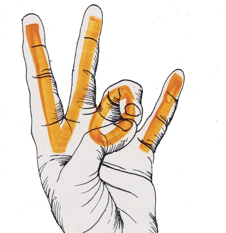 Give 'em the Vol! The University of Tennessee Vols Hand Signal