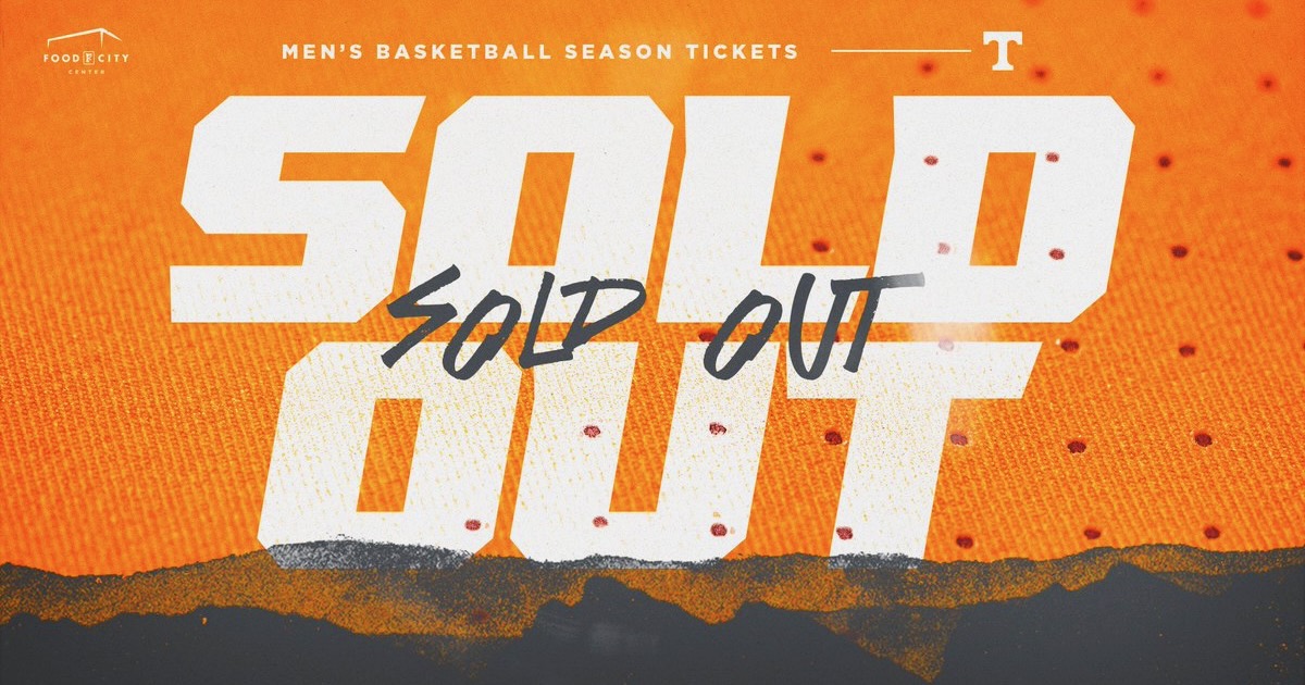 Tennessee Basketball season tickets are sold out again