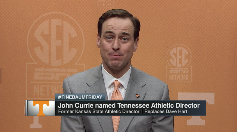 Finebaum asks John Currie about friction with Phillip Fulmer