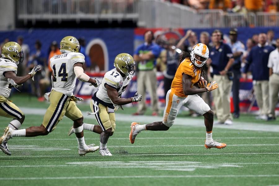 #25/24 Vols Take 42-41 2OT Comeback Win Over Georgia Tech In Chick-fil-A Kickoff Game