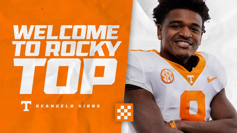 Tennessee Football Adds Transfer Deangelo Gibbs