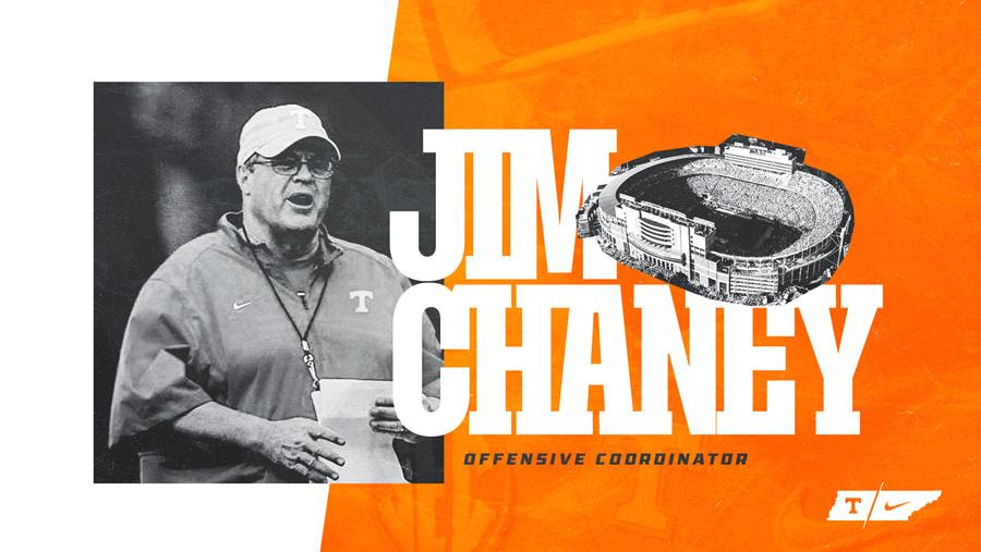 Tennessee football hires Jim Chaney as offensive coordinator