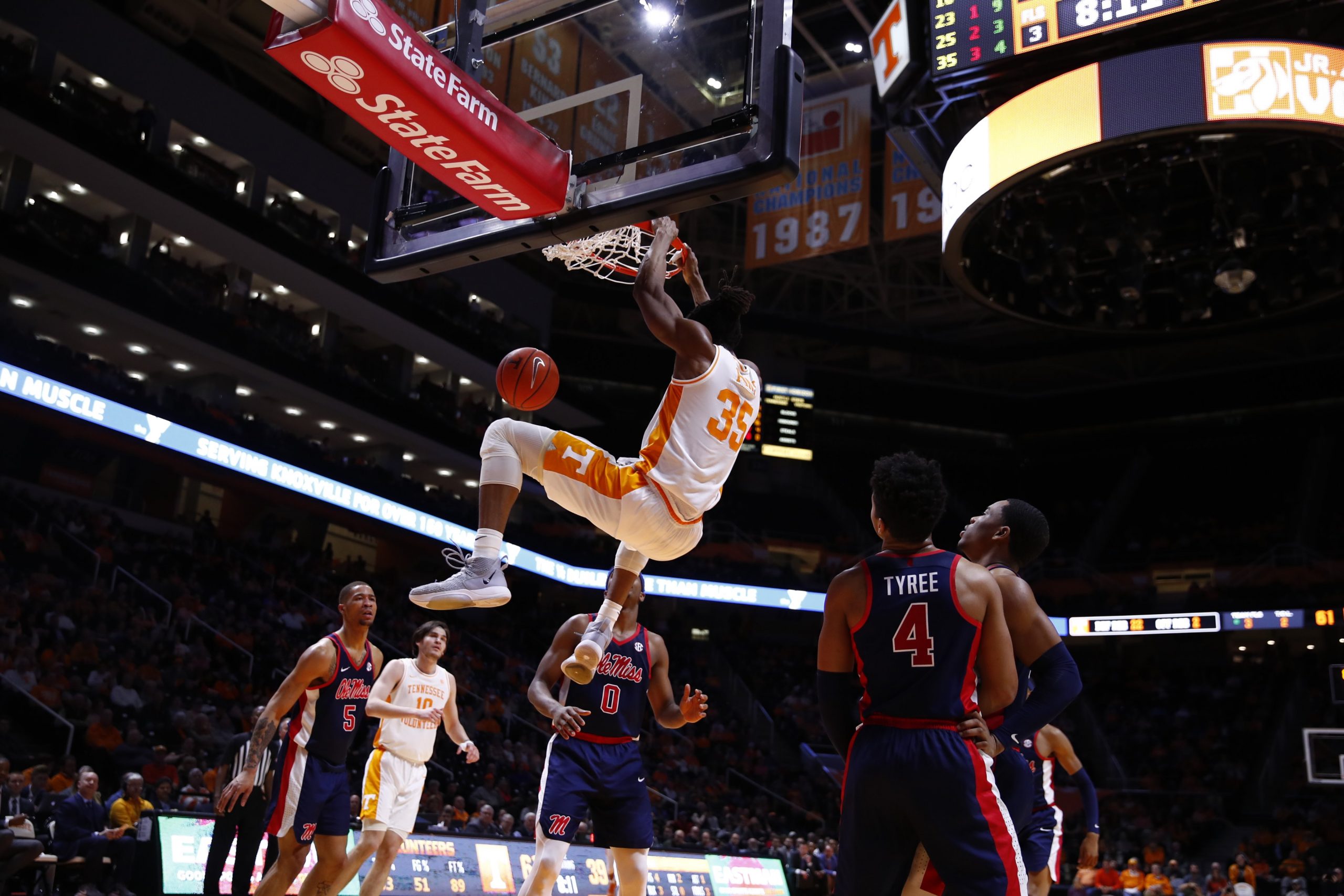 Tennessee blows past Ole Miss fueled by career night from John Fulkerson