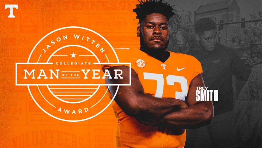 Smith Tabbed as Jason Witten Collegiate Man of the Year