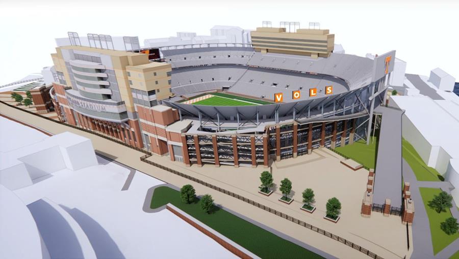 Board of Trustees Approves Revised Neyland Stadium Renovations Plan