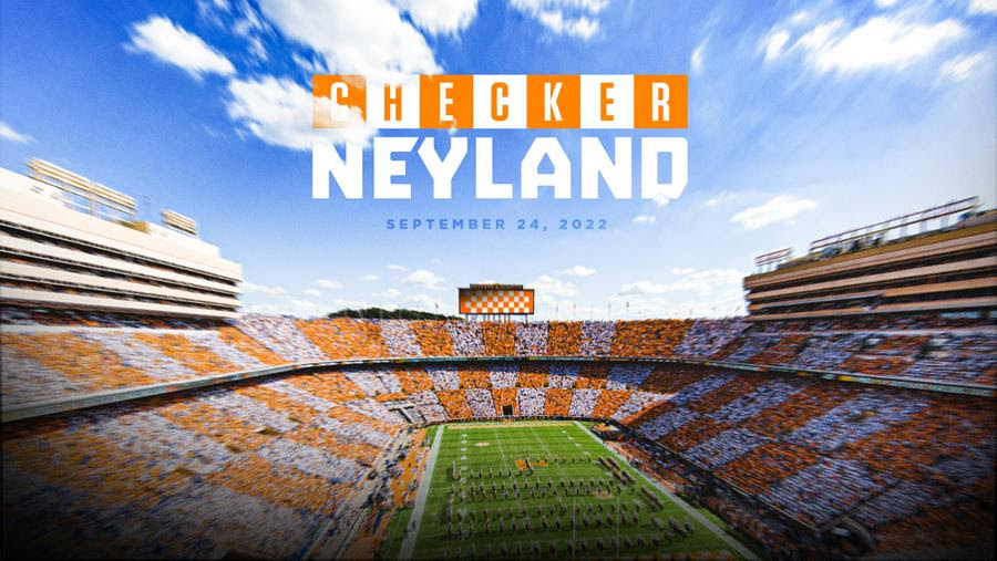 #CheckerNeyland Returns To Sold-out Neyland Stadium For SEC Opener