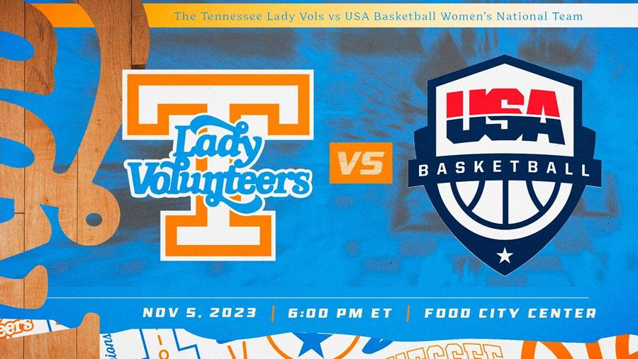 Lady Vols To Host USA Women’s National Team On Nov. 5 At Food City Center