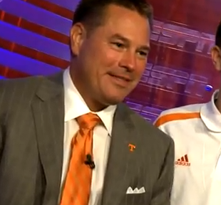 Butch Jones visits ESPN (video)