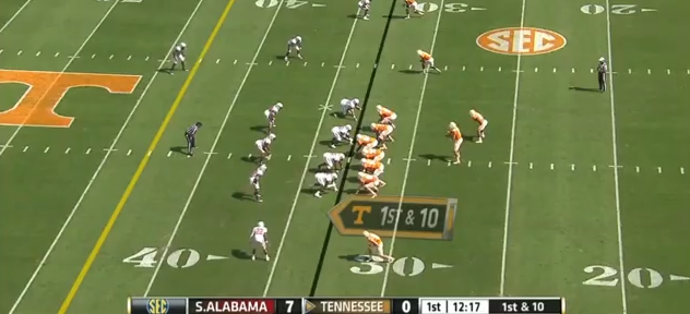 Tennessee Vols vs S. Alabama: Offense 9/28/13