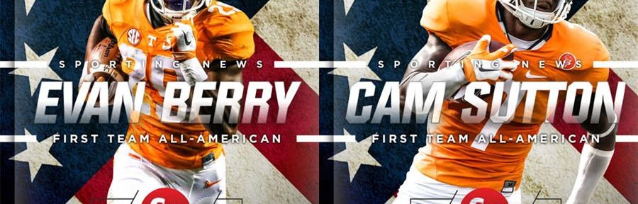 TENNESSEE’S BERRY, SUTTON: 1ST TEAM SPORTING NEWS ALL-AMERICANS